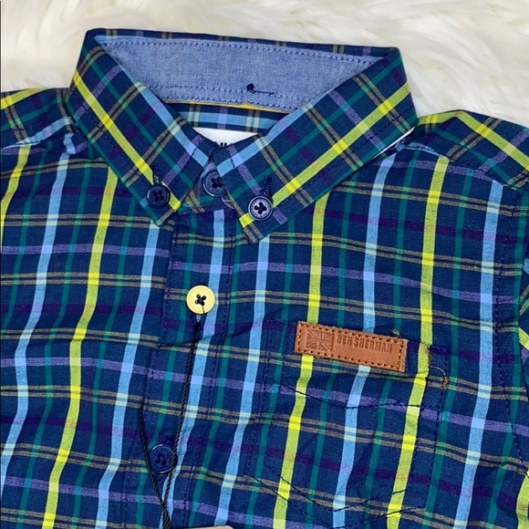 Ben Sherman baby boy shirt - size 12 months - Picture 3 of 5